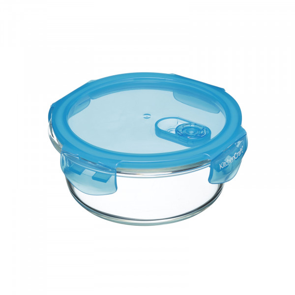 neuetischkultur Pure Seal Vorratsbehälter Glas, luftdichter Kunststoffdeckel