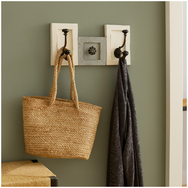 HTI-Living Vintage Kleiderhaken Garderobe