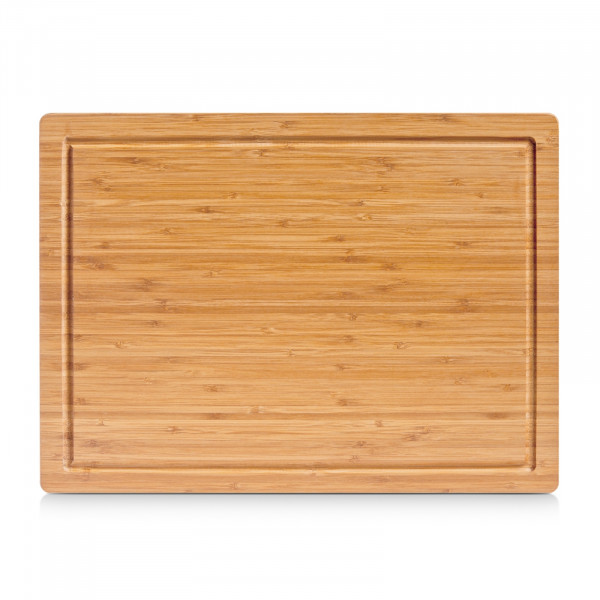 ZELLER Present 45 x 33 cm Schneidebrett mit Saftrille