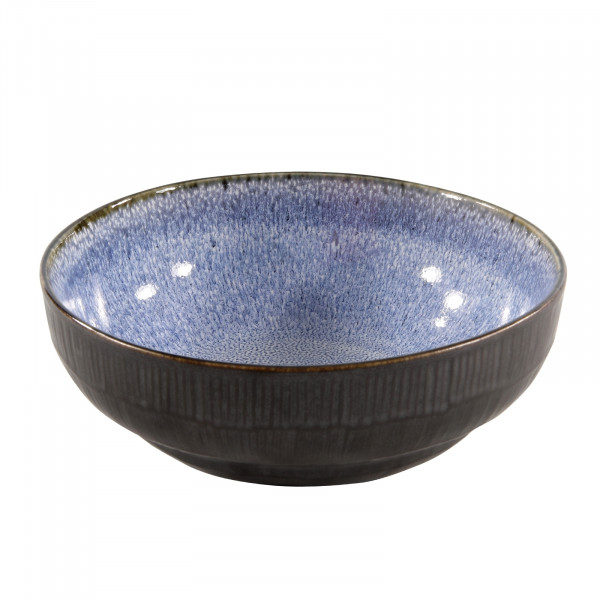 neuetischkultur Keramik Schale Blau-Grau